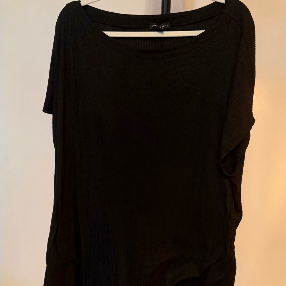 Lane Bryant Black Short Sleeve Women's Tee
